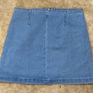 Jean skirt!